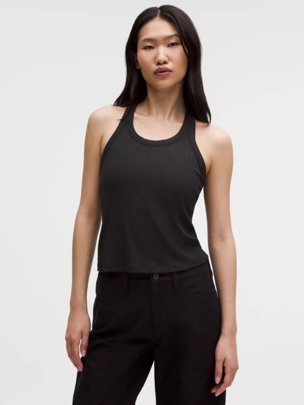 NWT | Lululemon | Hold Tight Micro-Rib Racerback Tank Black | Size 6